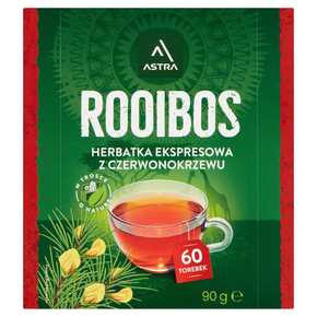 Astra herbata ekspresowa rooibos czerwonokrzew 60szt