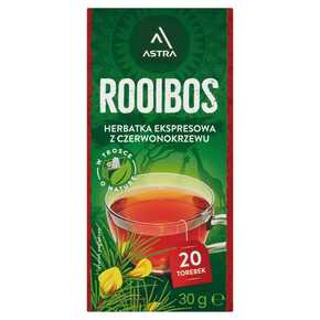 Astra herbata ekspresowa rooibos czerwonokrzew 20szt