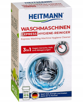 Heitmann środek do czyszczenia pralek express 250g