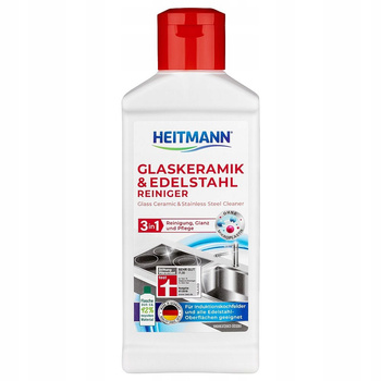 Heitmann mleczko do płyt ceramicznych i stali nierdzewnej 250ml