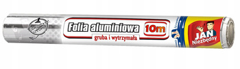 Jan Niezbędny folia aluminiowa 10m z tłoczeniem